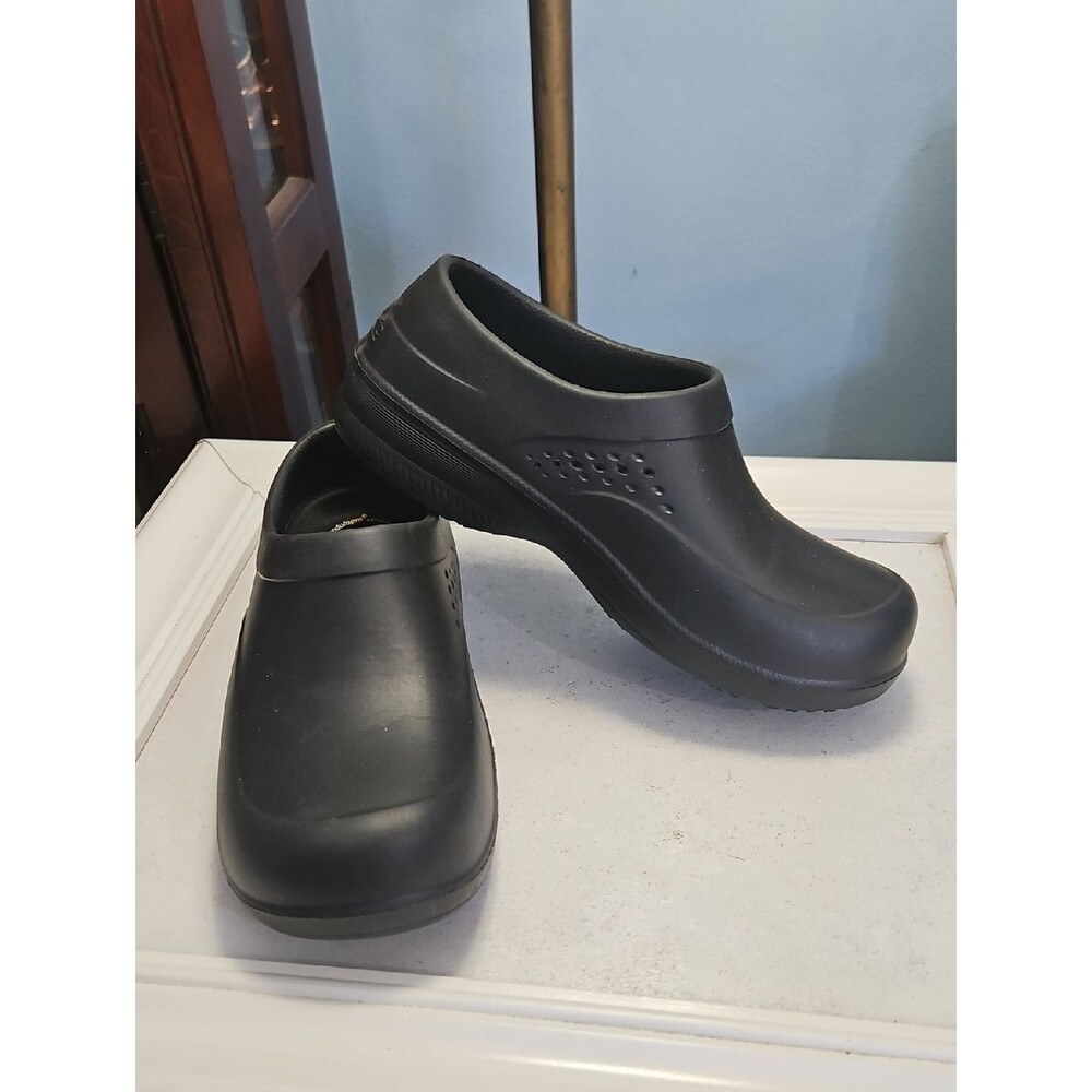 TredSafe Enduropro Black Slip-On Clog Shoes Men's 6/ Women's 7